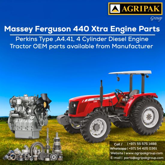 Post MF-440 Xtra Spare parts 230523